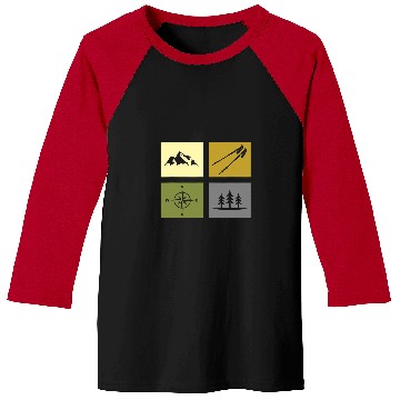 Discover Hiking Hiker Apparel Outdoor Backpacking Hiking 3 Hike Baseball Tees
