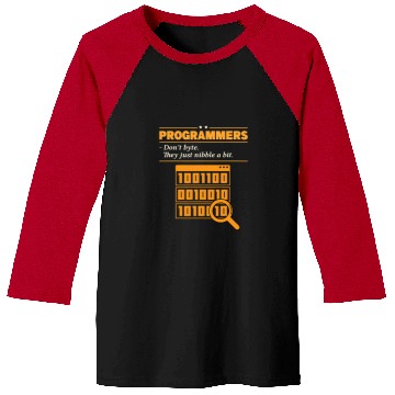 Discover Web Developer Software Engineer Programmer Nerd Computer Baseball Tees