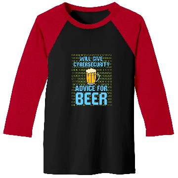 Discover Security System Computer Programmer Cybersecurity Baseball Tees