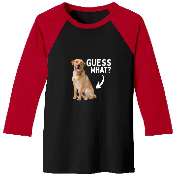 Discover Labrador Lab Dog Guess What Yellow Lab Butt Funny Labrador Retriever Owner Baseball Tees