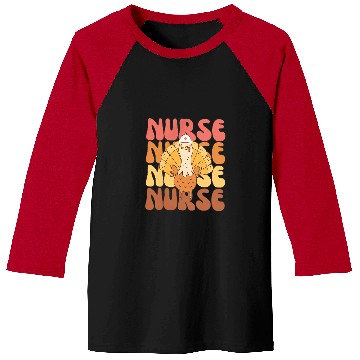 Discover nurses thanksgiving turkey friendsgiving fall autumn Baseball Tees