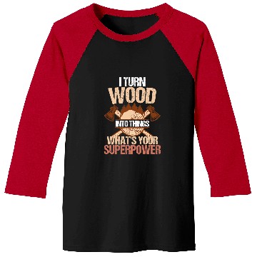 Discover Woodworking Handyman Funny Carpenter Baseball Tees
