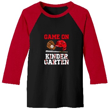 Discover game on kindergarten baseball back to school student kid boy Baseball Tees