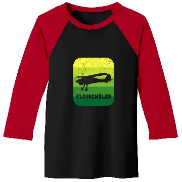 Discover Flight Student Airplane Student Pilot Aviation Training Avia Baseball Tees