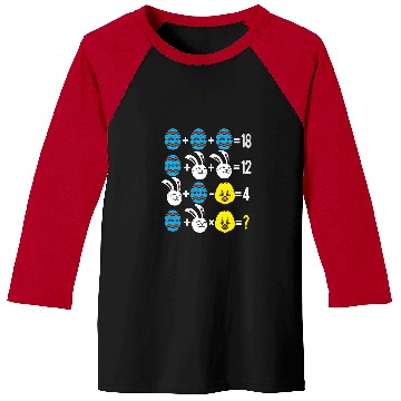 Discover Easter Order of Operations Quiz Math Teacher easter Egg Hunt 1 Baseball Tees