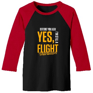 Discover Flight Instructor Pilot Aviation Trainer 27 Baseball Tees