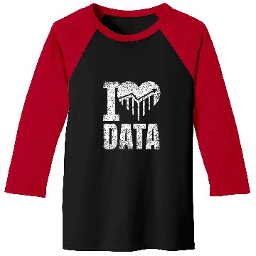 Discover I love data Science Scientist Analysis Geek Analyst 1 Baseball Tees
