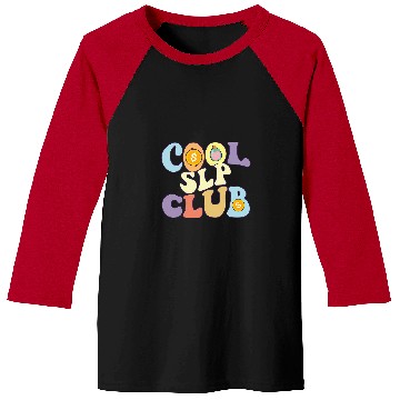 Discover Cool Slp Club Speech Language Pathologist Language Therapist Baseball Tees