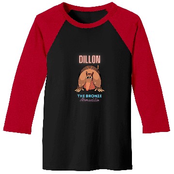 Discover Dillon The Bronze Armadillo Baseball Tees