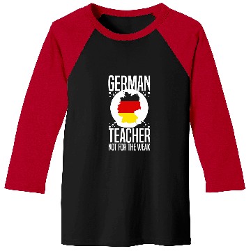 Discover German Teacher Germany Flag Language Lesson Student 11 Baseball Tees