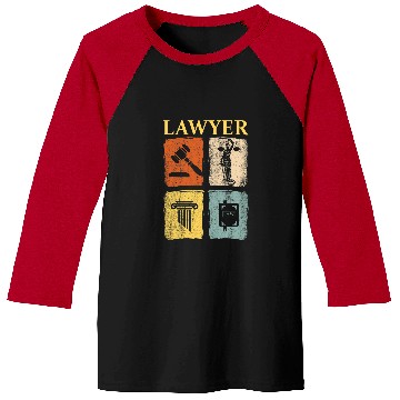 Discover Lawyer Law School Graduation Student Litigator Attorney 3 Baseball Tees
