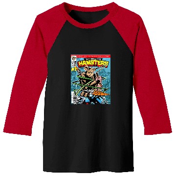 Discover Reading Book Comic Book Cover Page Magazine Figure Hamster Reader Baseball Tees