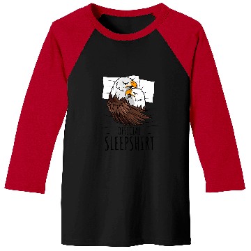 Discover Bald Eagle Patriotic Official Sleep Baseball Tees
