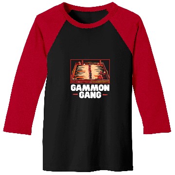 Discover Backgammon Player Strategy Board Game Dice Game Baseball Tees