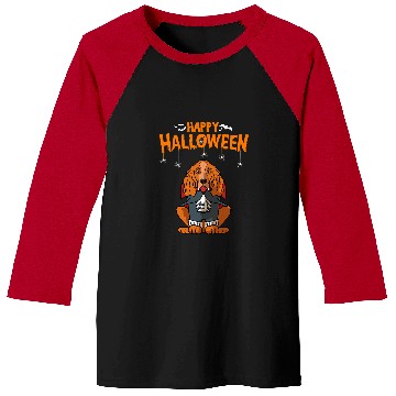 Discover Dog Cocker Spaniel Halloween Costume Vampire Dracula Baseball Tees