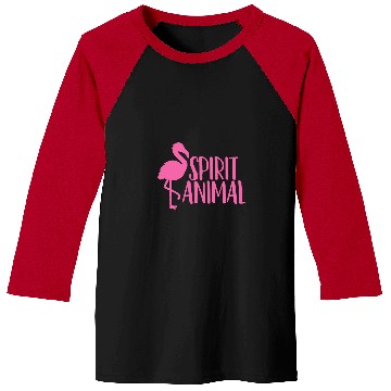 Discover Flamingo Pink Bird Baseball Tees