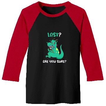 Discover Last Dragon Eats Unicorns Humor Fairy Tale Cartoon Baseball Tees