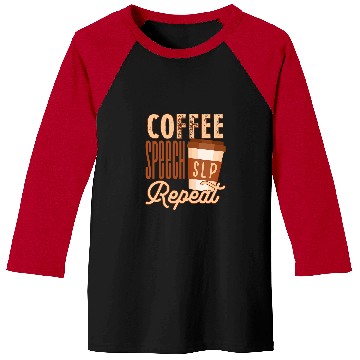 Discover Coffee Speech Language Pathology SLP Speech Pathologist SLPA Baseball Tees
