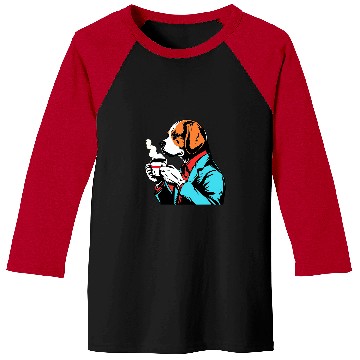 Discover Beagle Coffee Funny Dog Beverage Baseball Tees