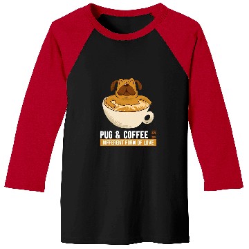 Discover Pug Lover Coffee Cup 12 Pugs Dog Baseball Tees