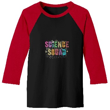 Discover vintages SCIENCE SQUAD Teacher Student Crew Technology Team Baseball Tees