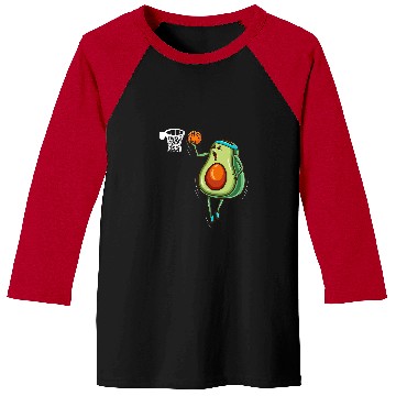 Discover Funny Basketball Funny Avocado Playing Baseball Tees
