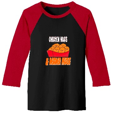 Discover Chicken Nugs 2Mama Hugs Nuggets 21 Baseball Tees
