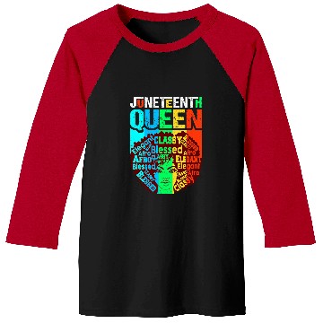 Discover Black History Month Juneteenth Melanin Black Women Queen Baseball Tees