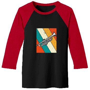 Discover Funny Trumpet Trumpeter Instrument Trumpet 5 Baseball Tees