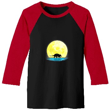 Discover Armadillo Lovers Full Moon Light Baseball Tees