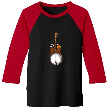 Discover Funny Banjo Bluegrass Bluebird Mandolin Kentucky 5 Baseball Tees
