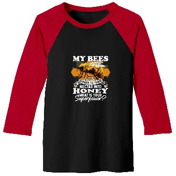 Discover Honeybee Hive Bee Baseball Tees