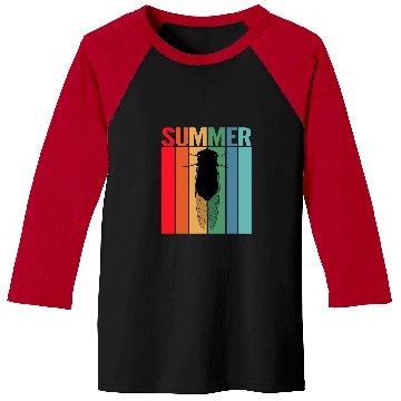 Discover Cicada Insect Great Eastern Brood X 2Magicicada Baseball Tees