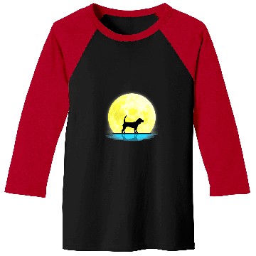 Discover Beagle Pet Lovers Full Moon Light Baseball Tees