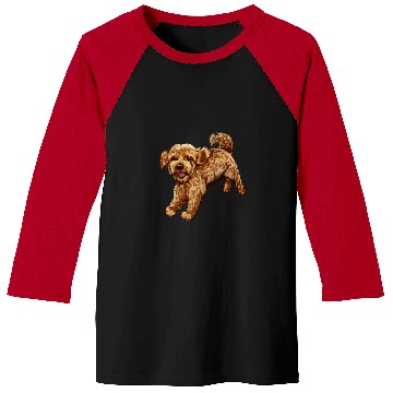 Discover Cavalier Pet Funny Cavalier king charles spaniel Cavapoo puppy Baseball Tees