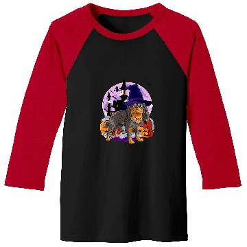 Discover Cavalier King Charles Spaniel Pet Cute King Charles Spaniel Halloween Witch Pumpkin Baseball Tees