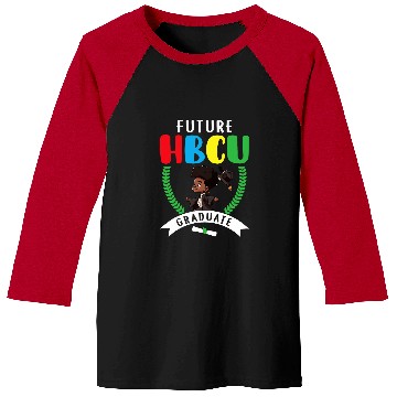 Discover Future HBCU Grad History Black College Youth Black Boy 13 Baseball Tees