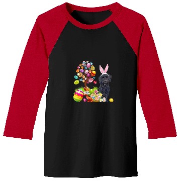 Discover Cockapoo Pet Black Cockapoo Easter Egg Tree Dogs Bunny Easters Day Baseball Tees