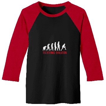 Discover Sport Ping Pong Evolution Table Tennis Table Tennis Baseball Tees