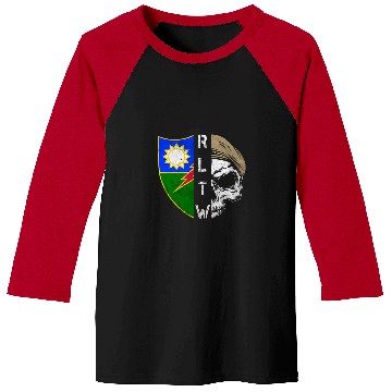 Discover 75th Ranger Regiment Skull Unit Crest RLTW Beret Veteran Baseball Tees