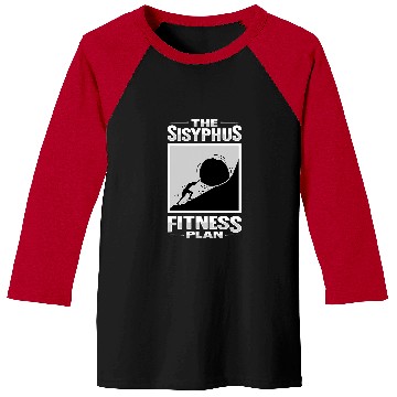 Discover Sisyphus Philosophy Design for a Philosophy Student Baseball Tees