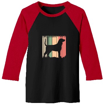 Discover Coonhound Pet Bluetick Coonhound 3 Baseball Tees