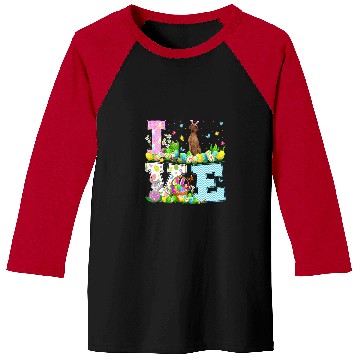 Discover Coonhound Pet Easter Egg Hunt Funny Love Coonhound Easter Baseball Tees