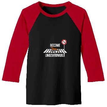 Discover Dachshund Pet Skateboarding Become Ungovernable Baseball Tees