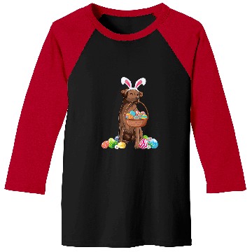 Discover Pug Pet Cute Easter Chocolate Lab Easter Pug Dog Happy Easter Baseball Tees