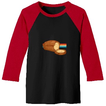Discover Loaf Bread Sliced Bread Making Bakery Bread Baking Baseball Tees
