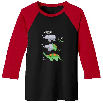Discover My Friends Code Me My Code Snake And Elephant Baseball Tees