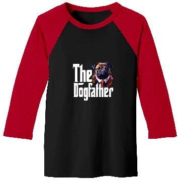 Discover Pug Pet Dad Dogfather Dogs Daddy Father Baseball Tees
