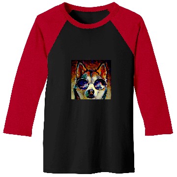 Discover Husky Pet CUTE ALWAYS HUSKY Baseball Tees