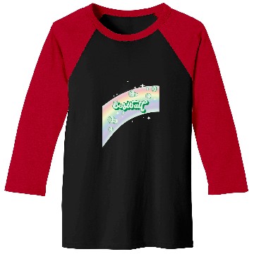 Discover Sport Softball I Love Softball Pastel Rainbow Stars Aesthetic Kelly Green Baseball Tees